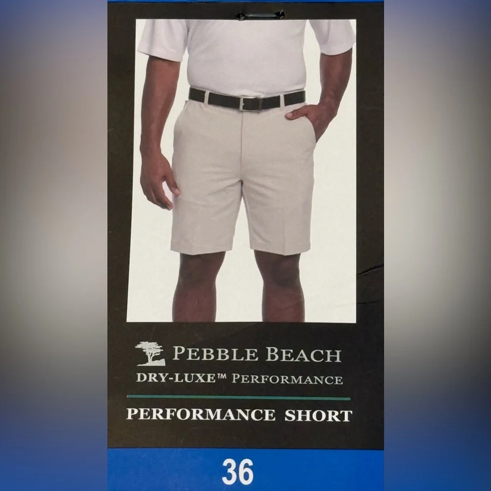 PEBBLE BEACH DRY-LUXE PERFORMANCE SHORT